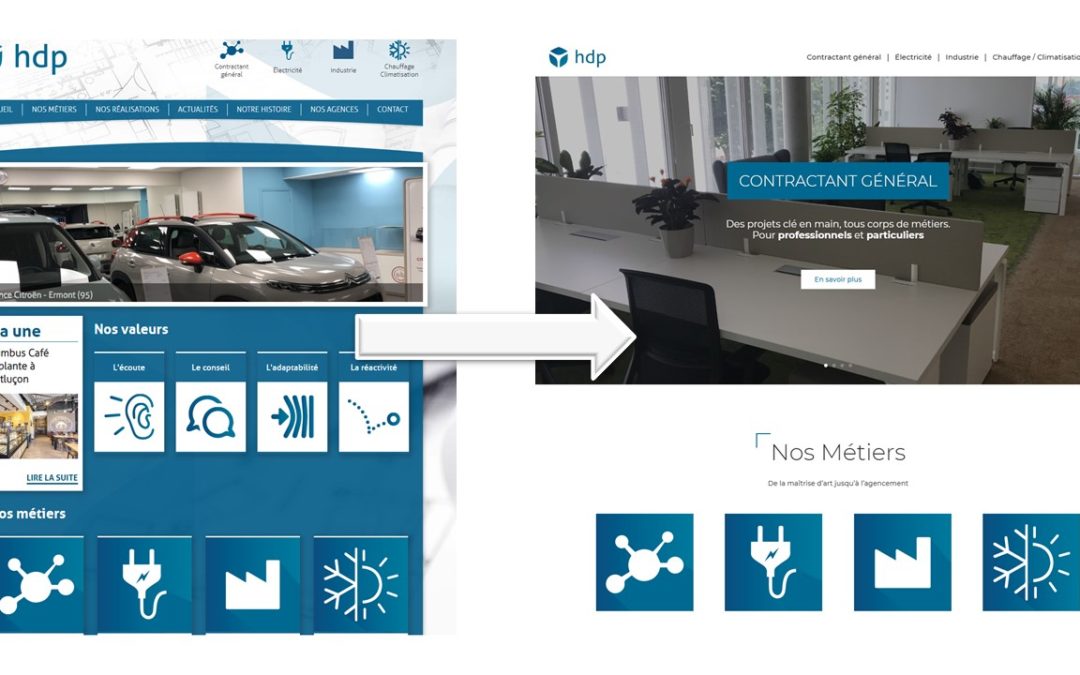HDP met un coup de neuf à son site internet