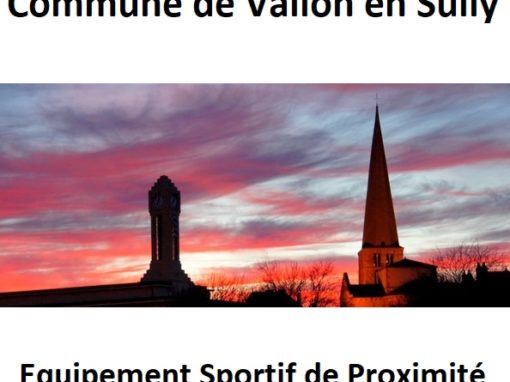 Equipement Sportif de Proximité – Commune de Vallon en Sully (03)