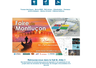 HDP sera à la Foire Exposition de Montluçon du 01 au 09 octobre 2022