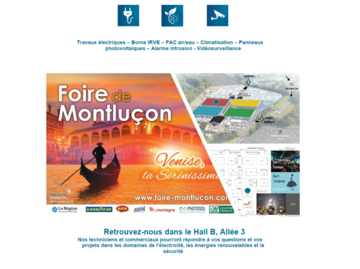 HDP sera à la Foire Exposition de Montluçon du 01 au 09 octobre 2022