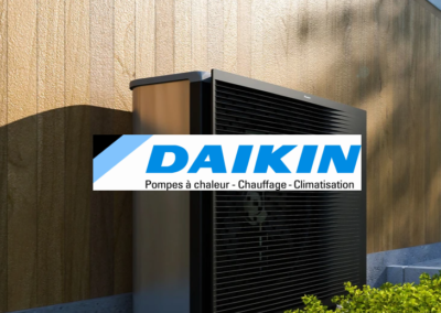 PAC Daikin – diverses installations